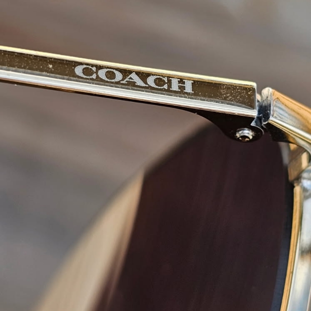 COACH WIRE FRAME SUNGLASSES FULL INCLUSION - Picture 3 of 5